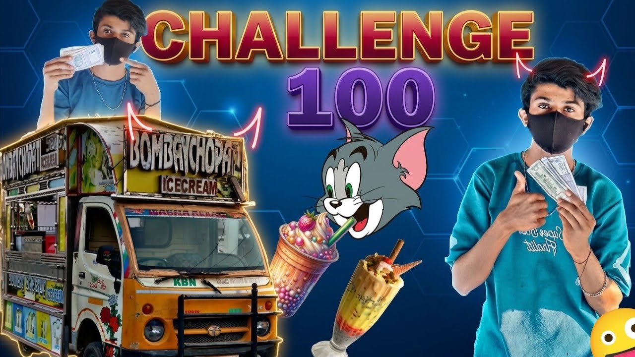 100 Cup Ice Cream Challenge: क्या Panther जीत पाएगा? 🍦🔥 Vipulbanjara Faluda Vipul Faluda Vipul