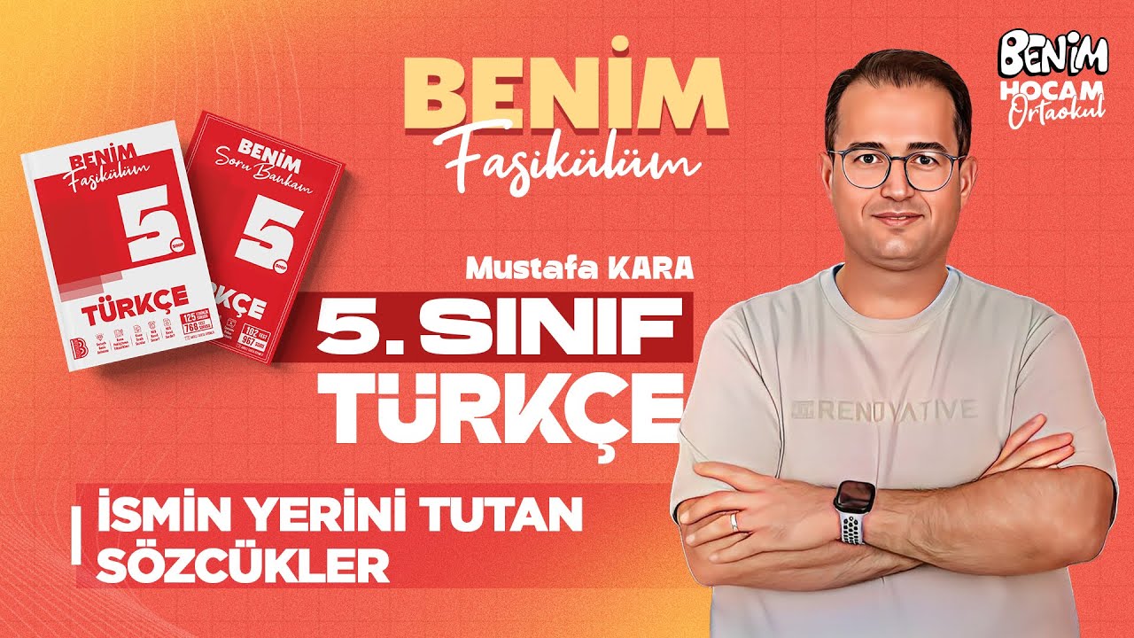 16) 5.Sınıf - Türkçe - İsmin Yerini Tutan Sözcükler - Mustafa KARA - 2026