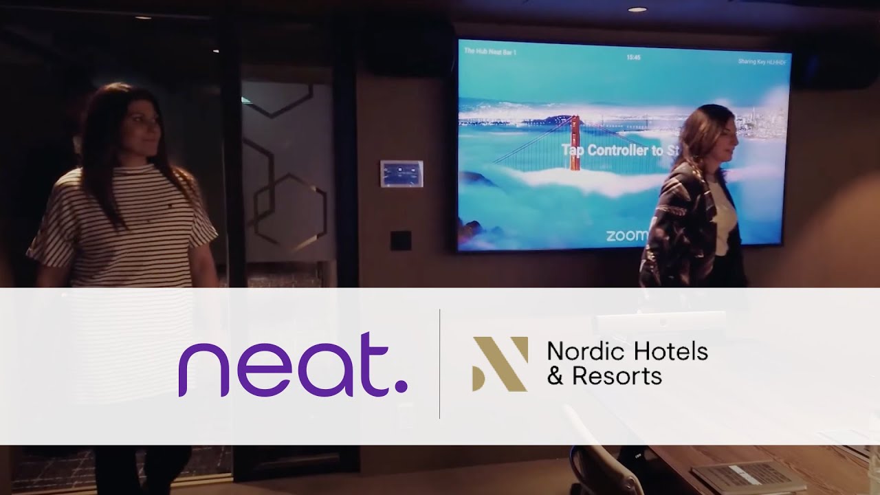 Neat Zoom Rooms at Nordic Choice Hotels