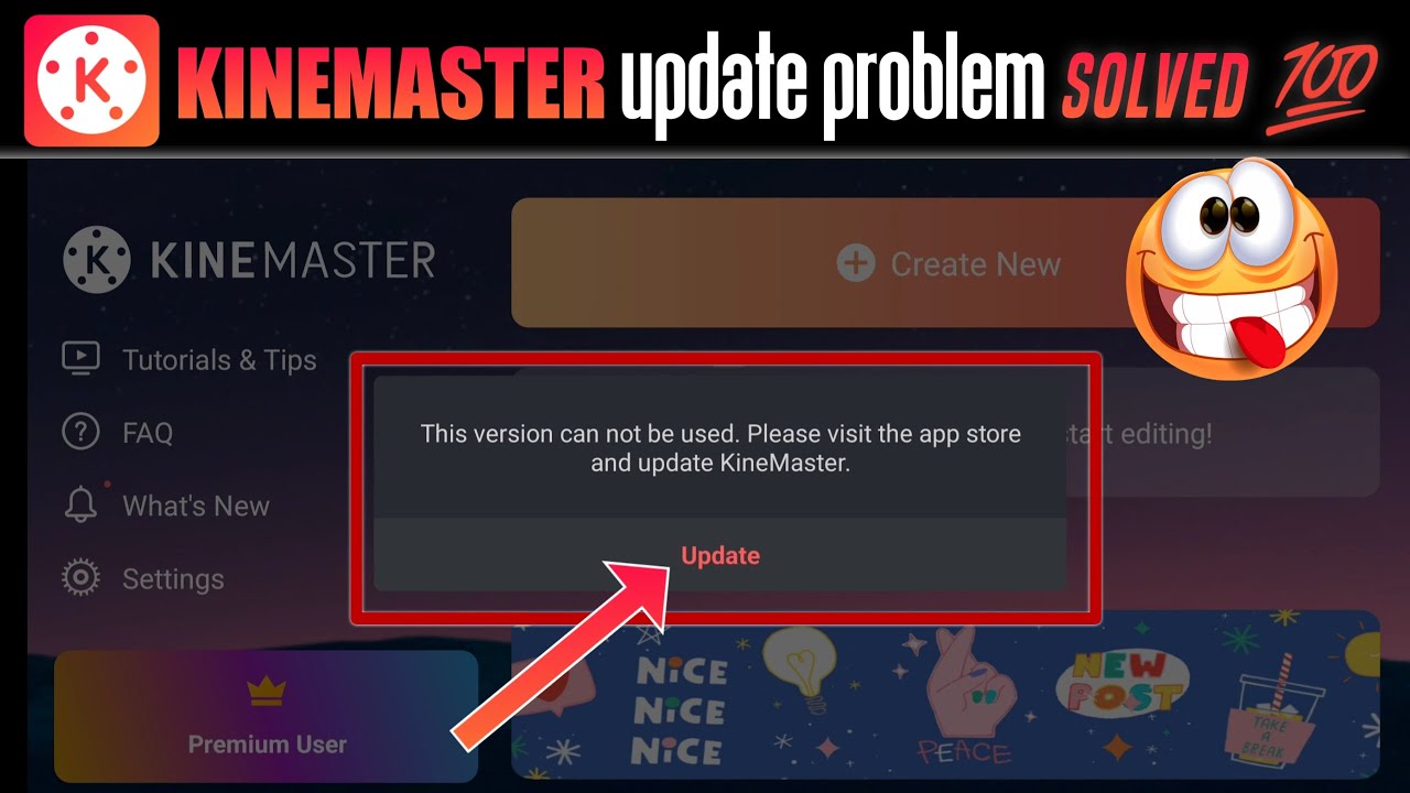How to solve Kinemaster update problem | kinemaster mod all problems solved | exporting problem