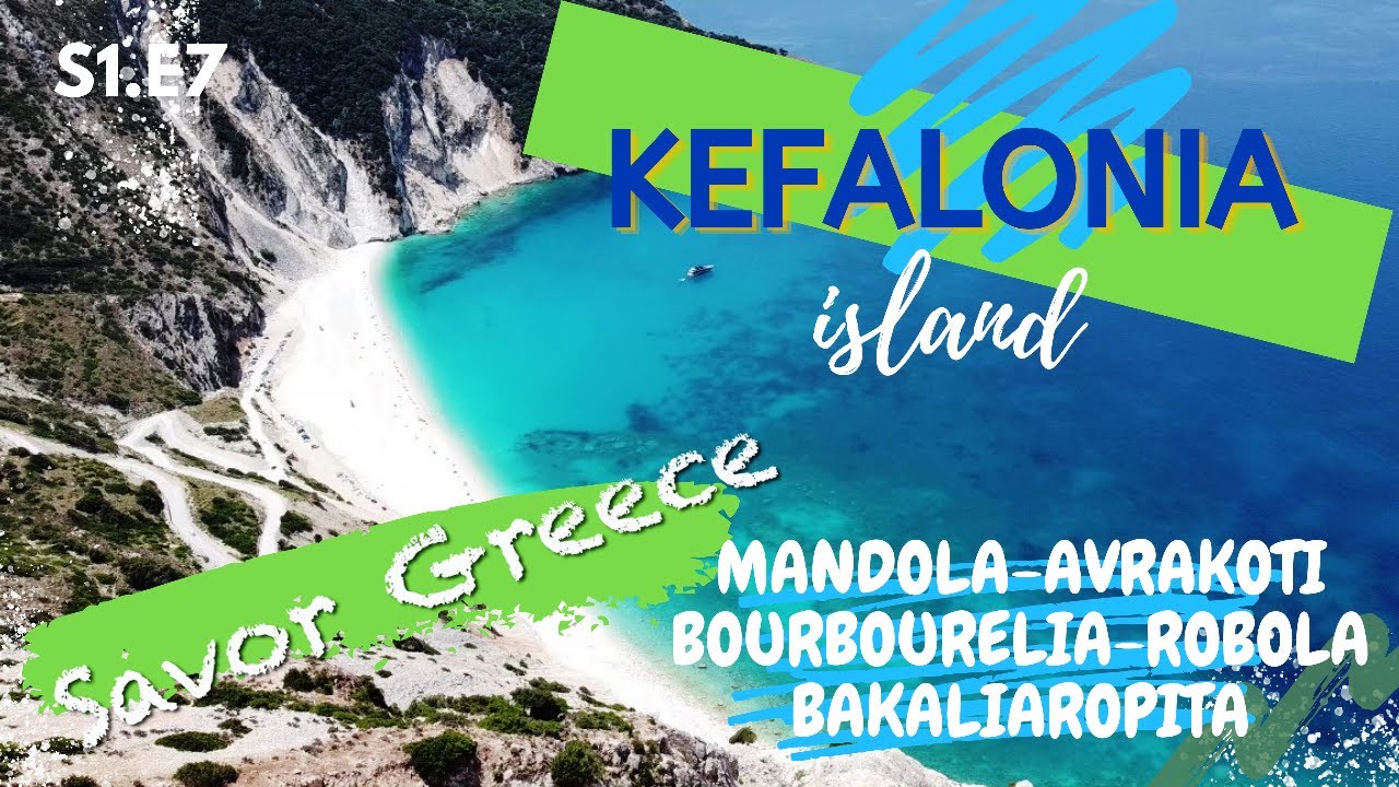 Greek island Kefalonia in the Ionian sea, romantic destination, good food, wine and people s1e7