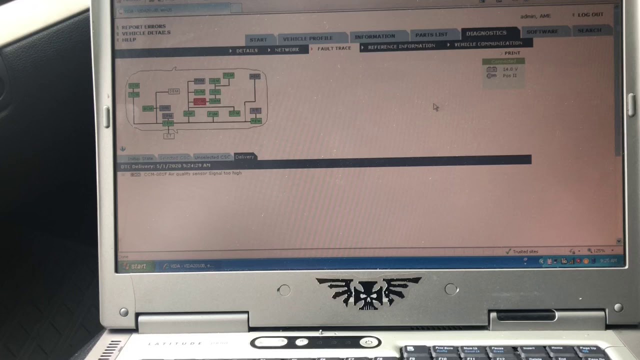 Volvo VIDA DICE How to Monitor Live Data