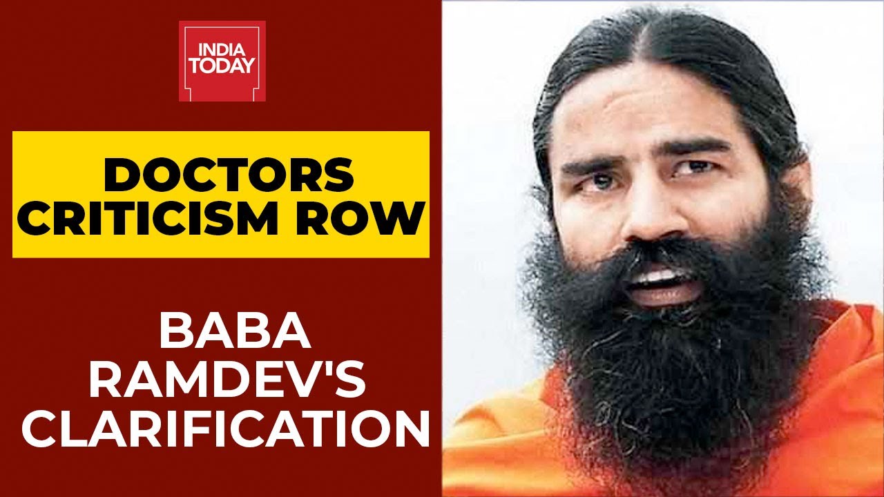 Baba Ramdev Says 'Never Said Anything Against Health Workers, Not Criticising Allopathy Or Doctors'