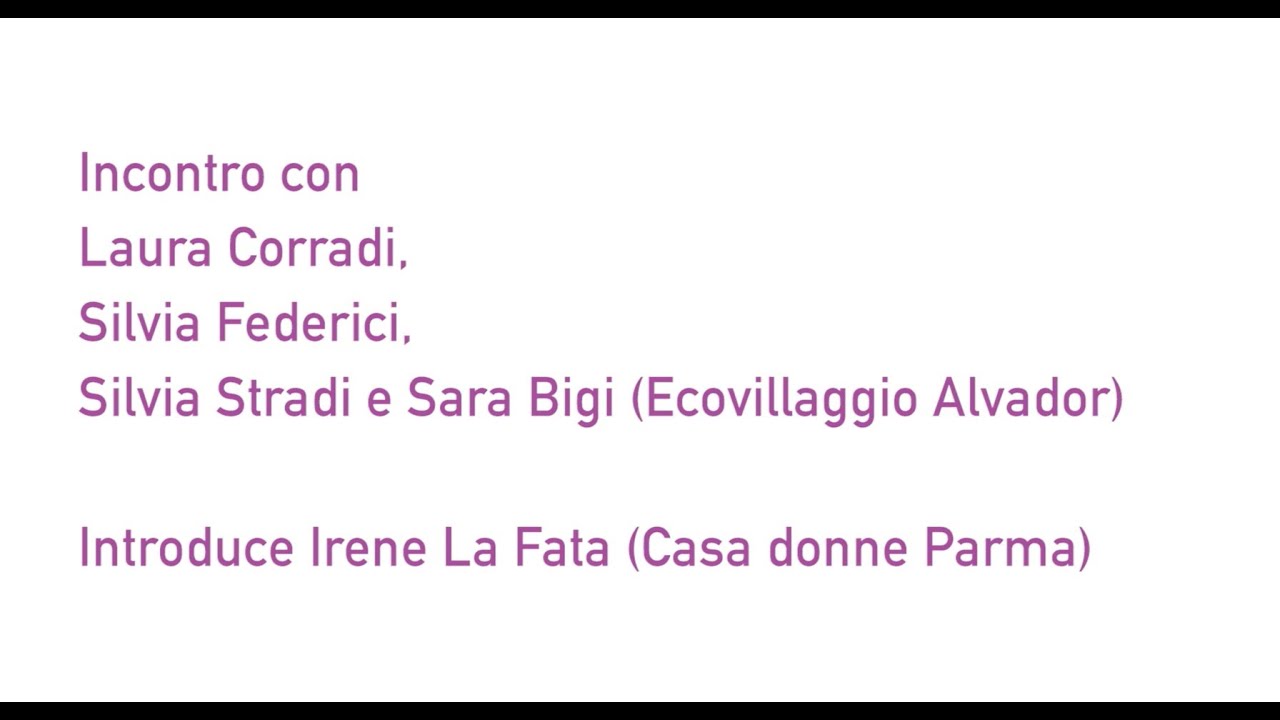 ReSister 2023 - Ecofemminismo o barbarie con Laura Corradi, Fabiana Cioni, Collettiva Matsutake B