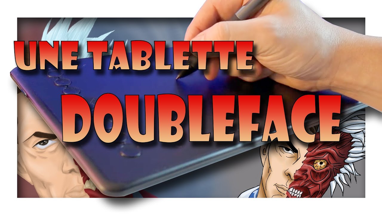 UNE TABLETTE GRAPHIQUE DOUBLEFACE - HUION INSPIROY INK H320M