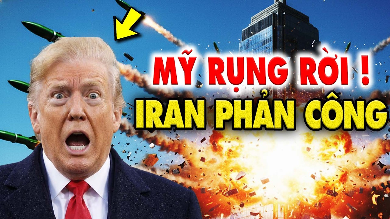 Cập nhật Mỹ Iran 18/3 : Iran ồ ạt phản công trụ sở của MỸ, mưa tên lửa làm MỸ rụng rời, quá bất ngờ