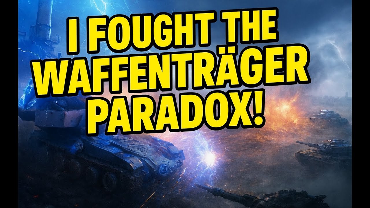 Destroying the Waffentrager in the Paradox Game Mode in World of Tanks