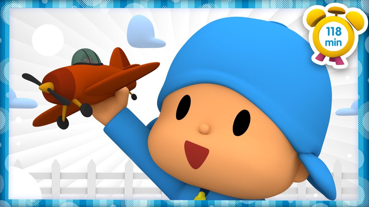 ✈️ POCOYO em PORTUGUÊS do BRASIL - Um Avião de Brinquedo [118 min] | DESENHOS ANIMADOS para crianças