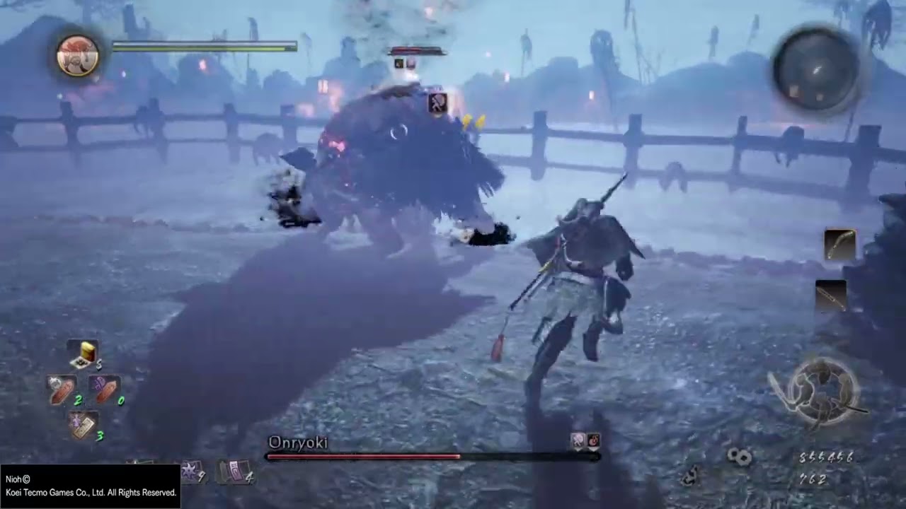 [BOSS FIGHT] Nioh - Onryoki Hard