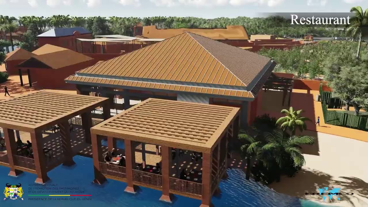 A la découverte du PROJET TOURISTIQUE MARINA - PORTE DU NON RETOUR à Ouidah au Bénin