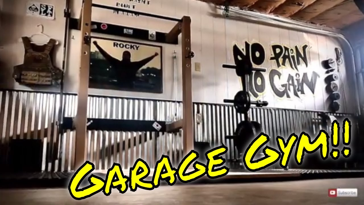 Foldable Wooden Squat Rack for our Garage Gym!!!