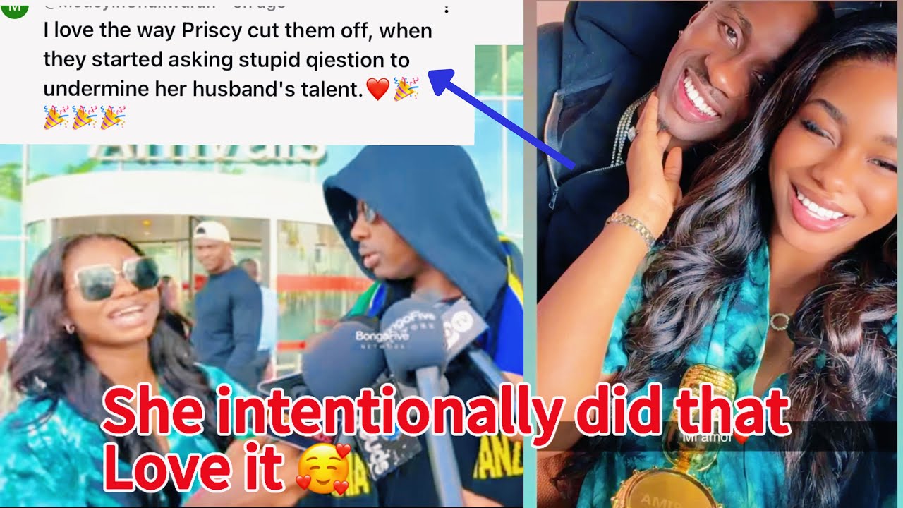 Priscilla intentionally stop Jux interview, and its for a good cause 