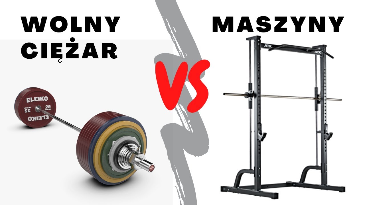 Maszyny vs wolne ciężary - na czym lepiej trenować?