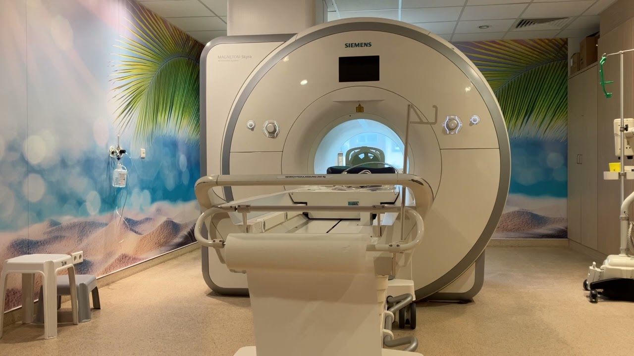 🧲 3T Skyra Siemens MRI Magnet / MRT Sounds Brain Scan