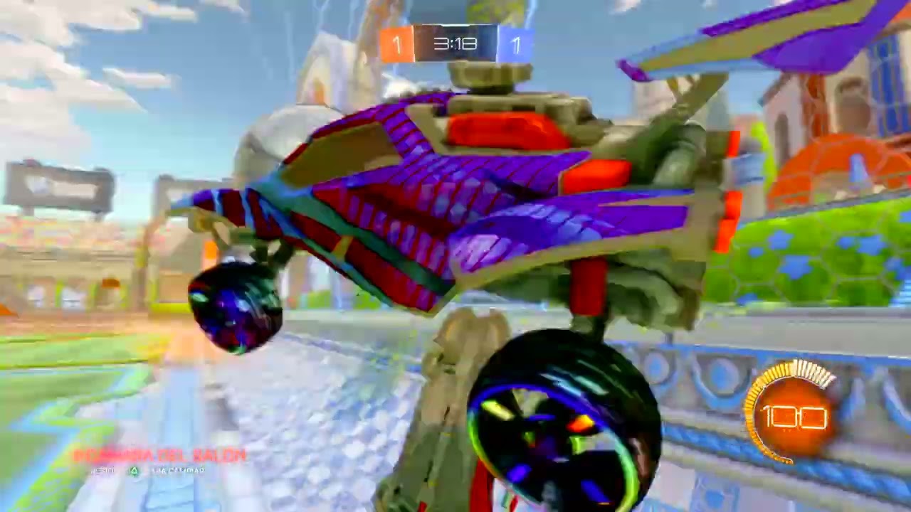 Rocket League dia 8 intentando llegar a diamante