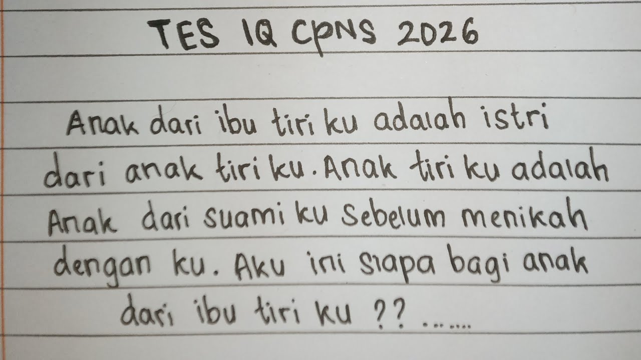 TES IQ CPNS 2026