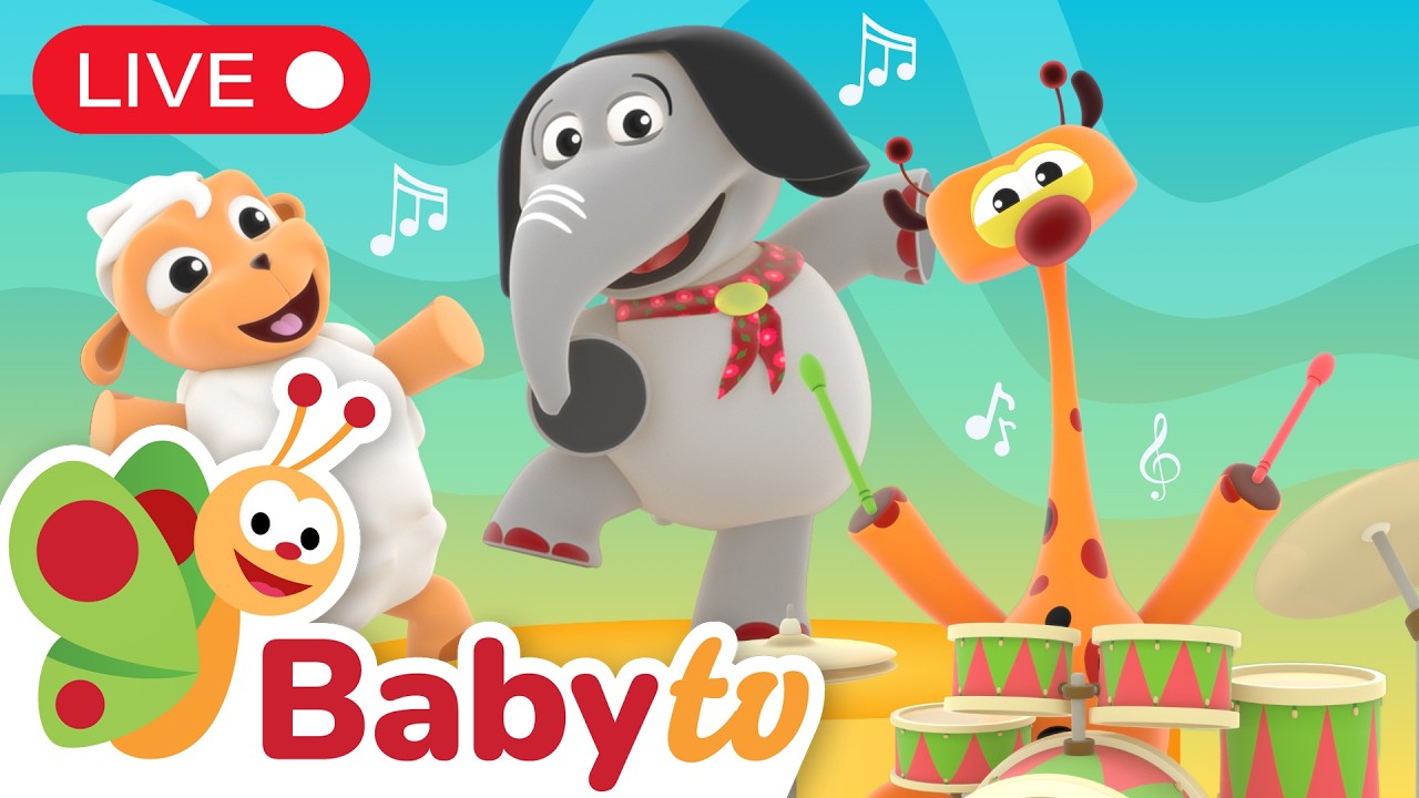 🔴 Live: Enjoy BabyTV&rsquo;s Favourite Songs and Nursery Rhymes!