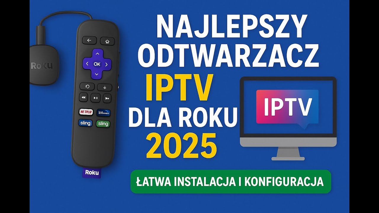 Jak oglądać IPTV na Roku | Top odtwarzacz IPTV 2025