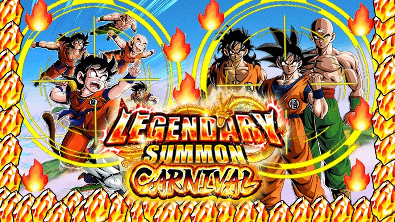 The Only Clown in this Carnival is Me! LR Carnival Kai Goku & Z Gohan Summons (DBZ Dokkan Battle)