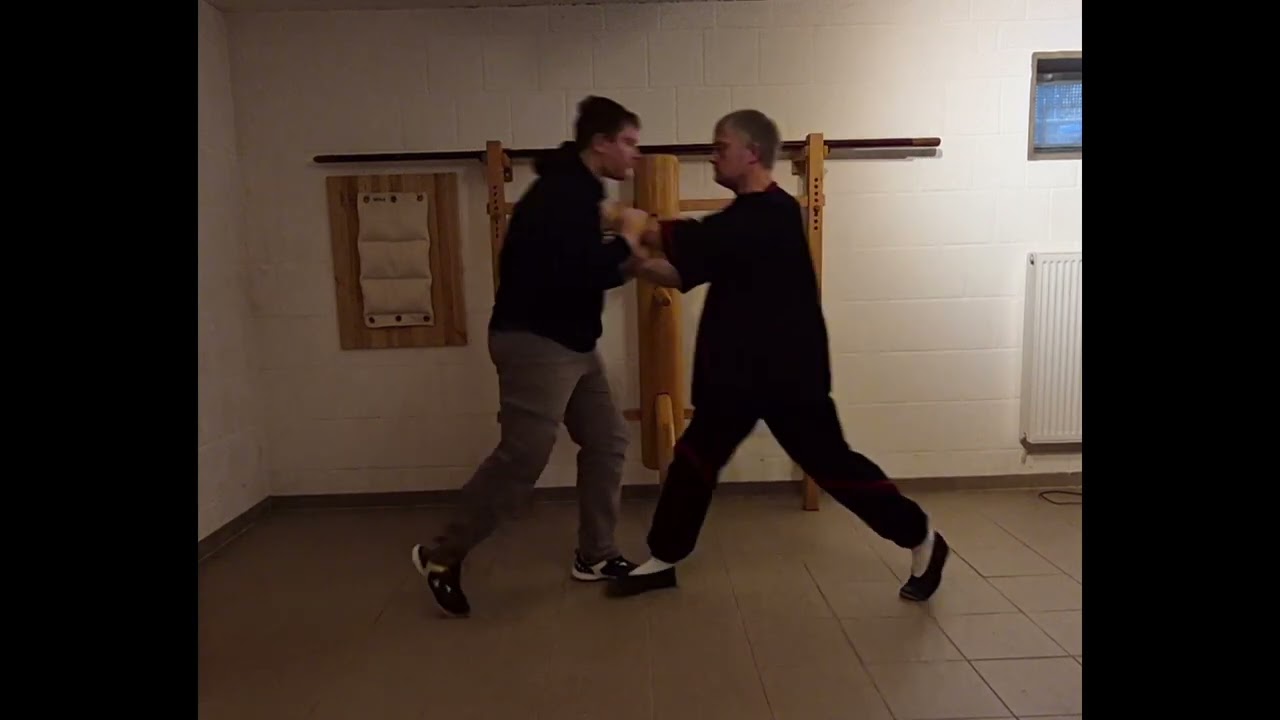 WING TSUN Praxis - Abwehr gegen beiseitiges Ziehen!