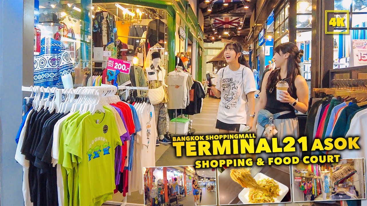Terminal21 Asok / Best shopping place for tourists in Bangkok!
