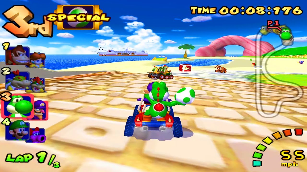 Mario Kart Double Dash | GameCube GAMEPLAY [4K60FPS]