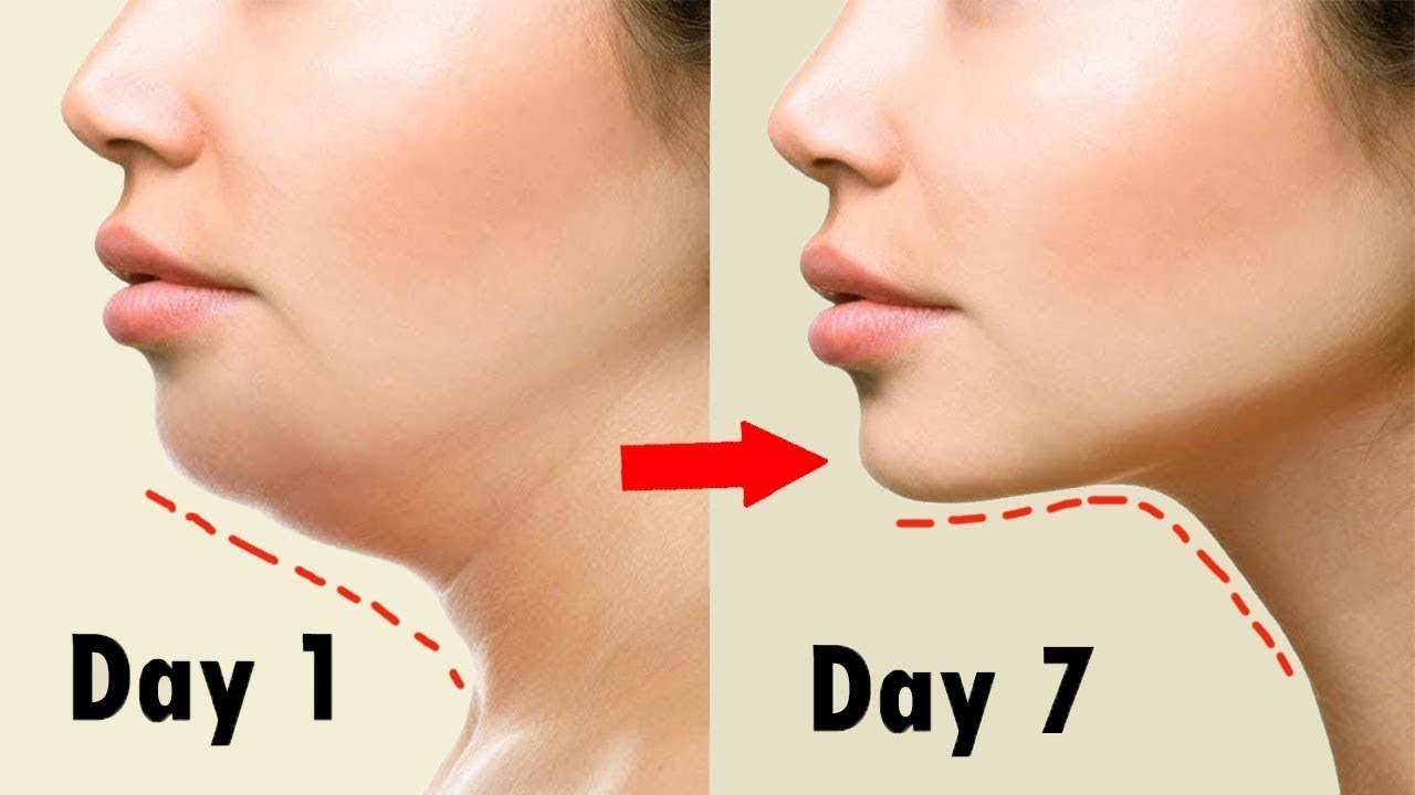 মাত্র ৭ দিনে Double Chin হয়ে যাবে গায়েব । Remove Double Chin in 1 Week with Simple Steps