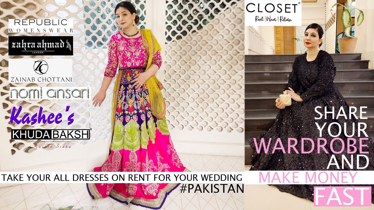 Rent out your Formal Dresses and Earn Money 🤑|| #closet karo || Rental Boutique || #bridaldresses