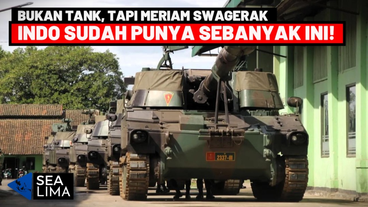 5 Negara Dengan Meriam SWAGERAK TERBANYAK di Asia Tenggara 2025