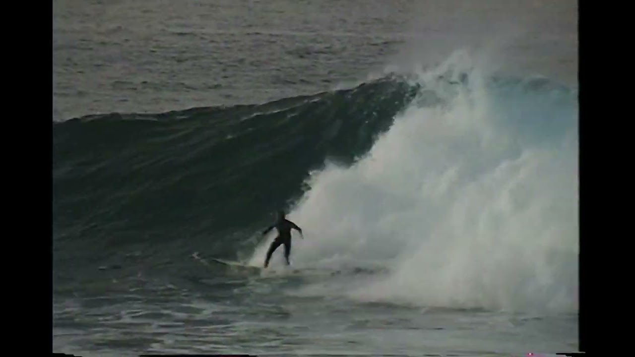 surfing Todos Santos island Mexico 90s