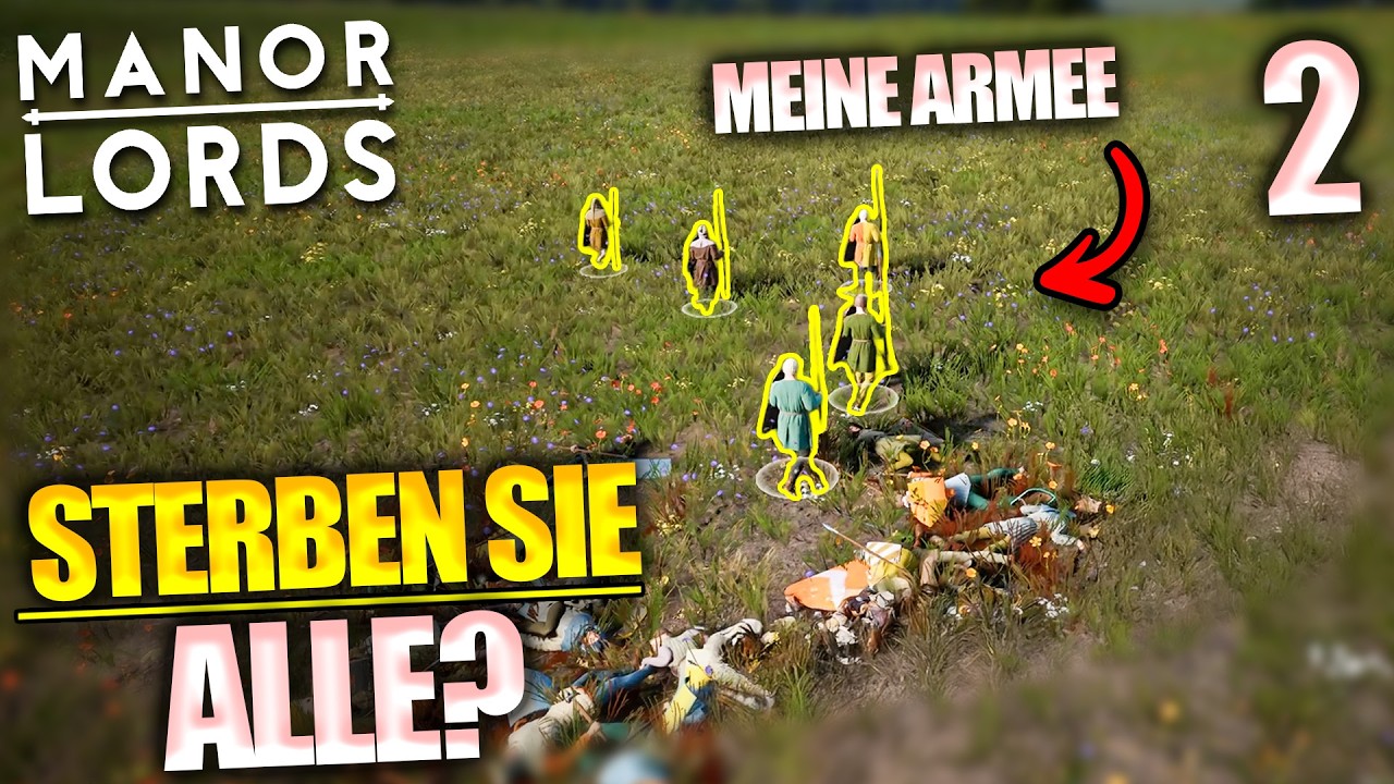 Meine GANZE Armee STRIBT! | Manor Lords