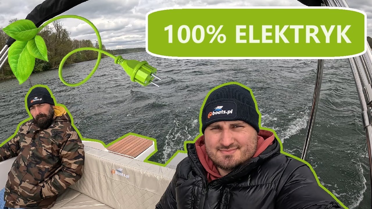 Łódź motorowa M560 z silnikiem elektrycznym na strefę ciszy od mboats