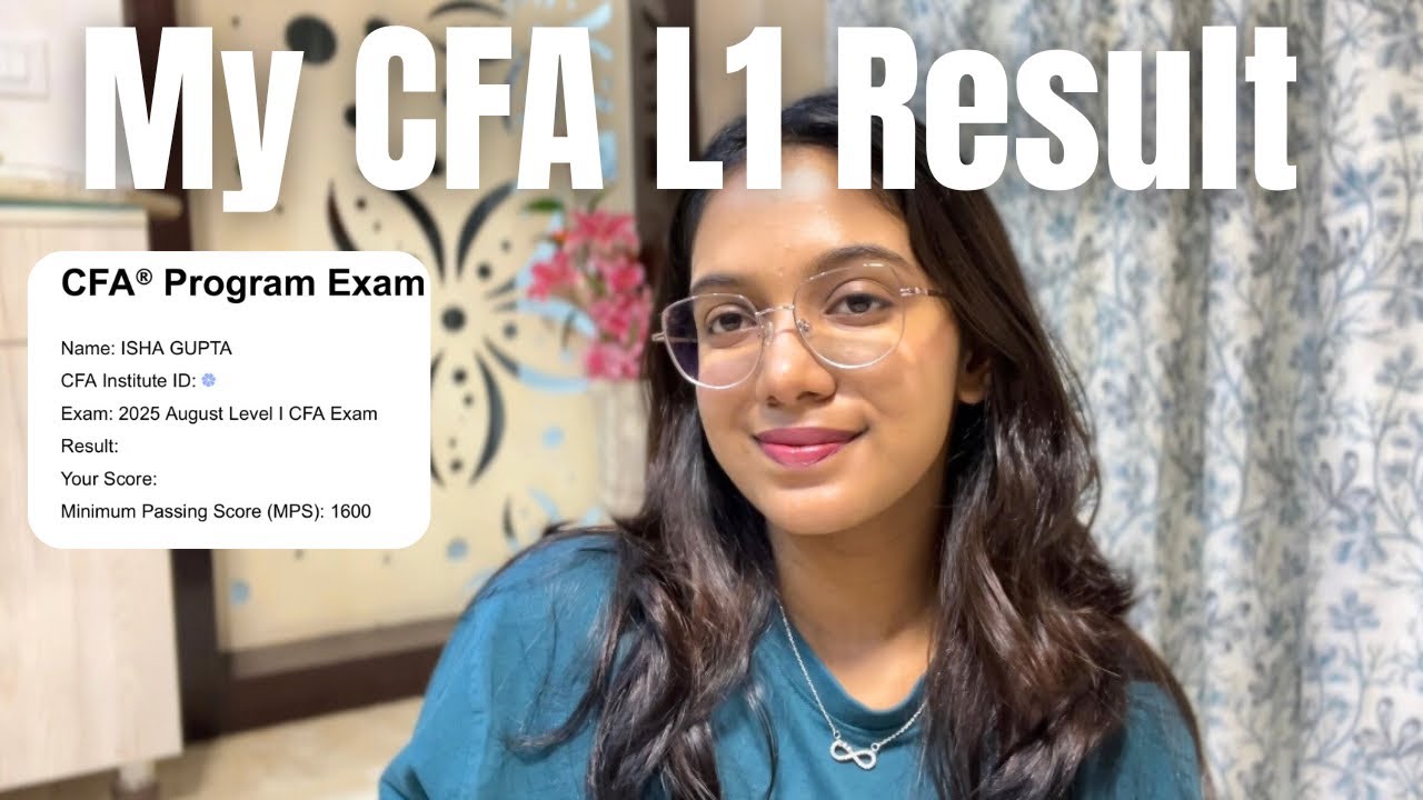 CFA Level 1 Results are out !!!! 