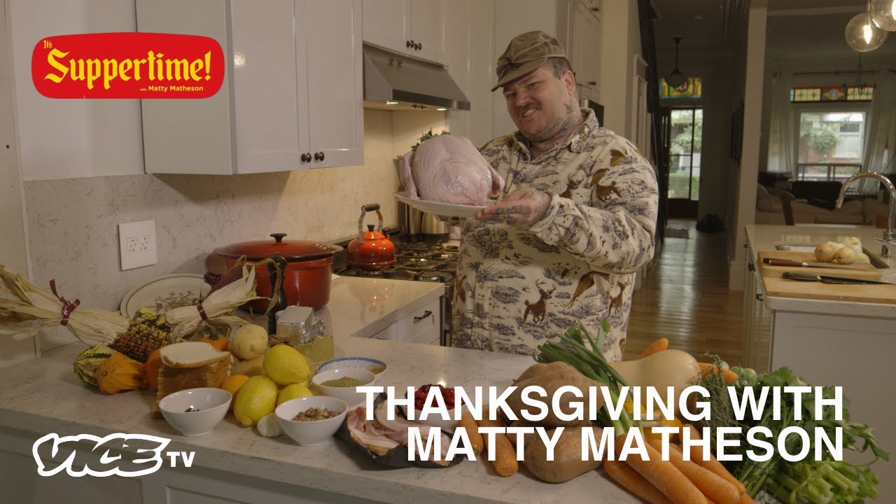 Cooking a Thanksgiving Turkey with Matty Matheson | It's Suppertime!