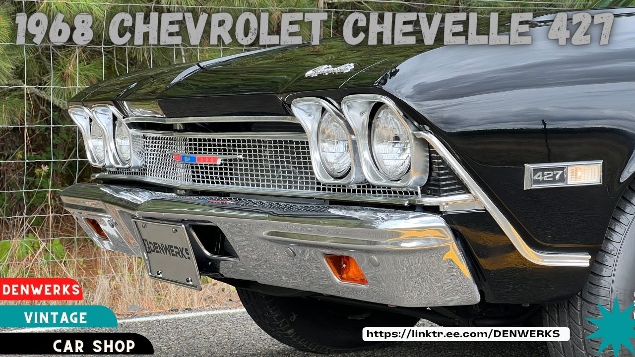 1968 Chevrolet Chevelle Malibu Keith Black 427 - 4spd, 4.11Posi - DENWERKS -  BaT