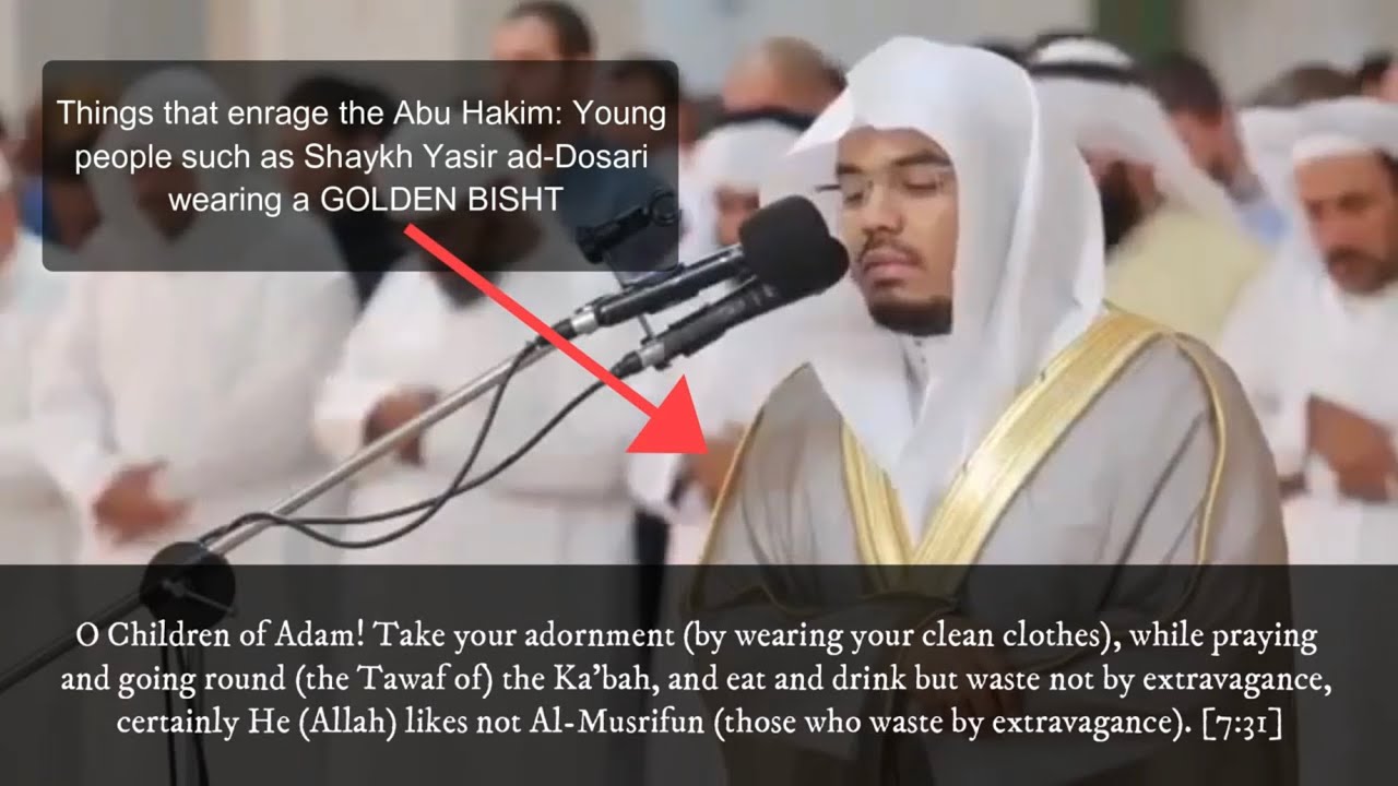 Abu Hakim Bilal Davis&rsquo; Filthy War Against Shaykh Muhammad & His Golden Bisht