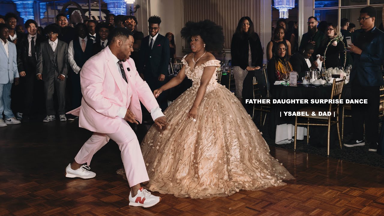 The Best Father Daughter Surprise Dance | Ysabel & Dad |