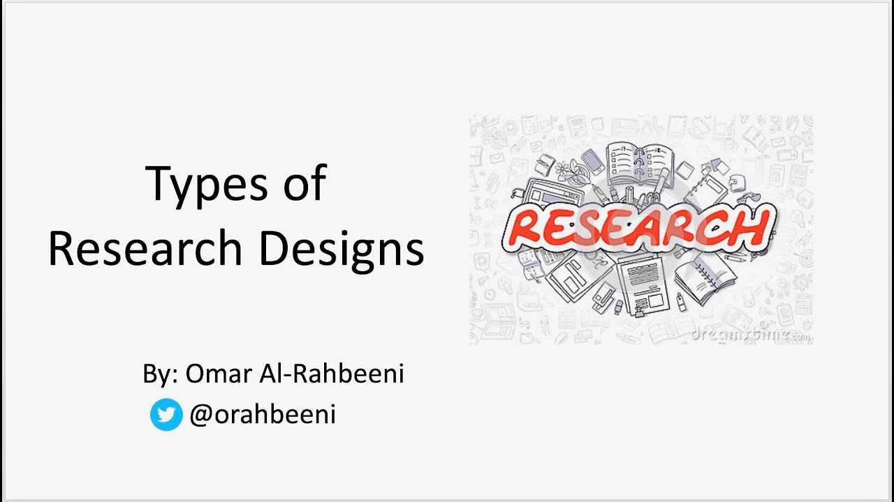 أنواع البحوث