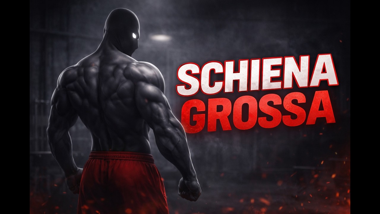 3 Esercizi per una Schiena Forte e Più Grande (Metodo Fit Bomber)