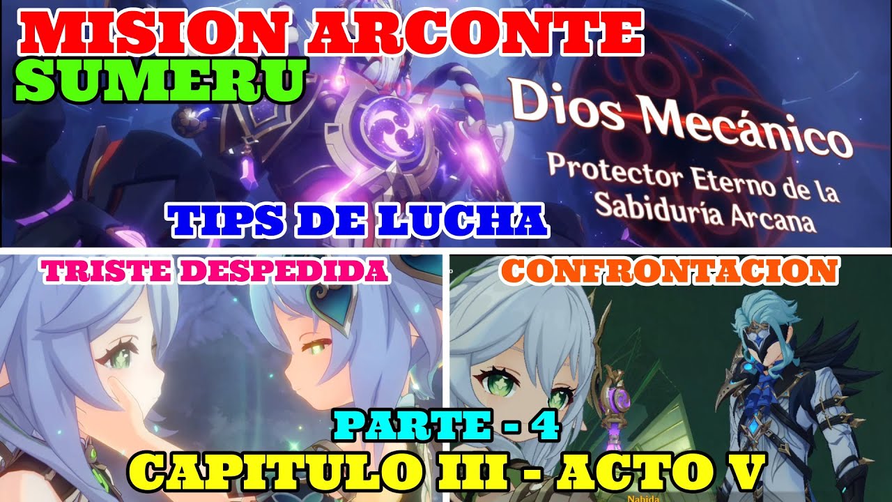 MISION ARCONTE 3.2 FINAL - ENFRENTAMIENTO CON EL DIOS MECANICO