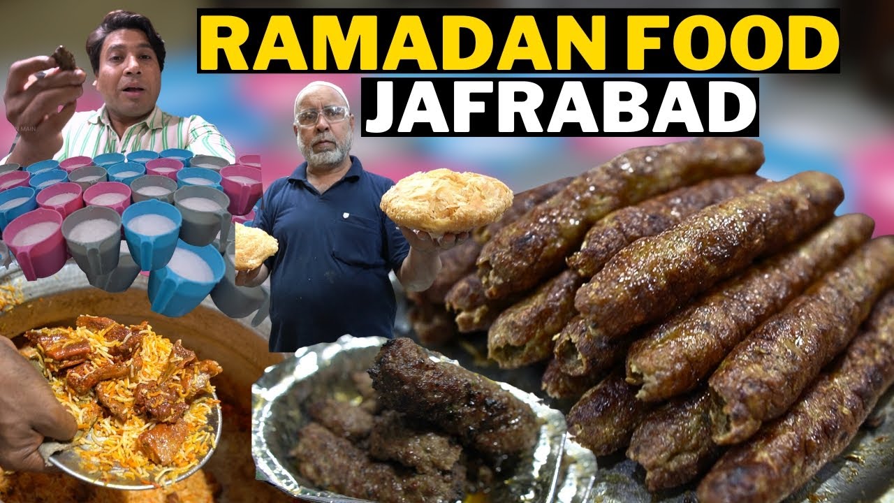 JAFRABAD RAMADAN FOOD JAFRABAD DELHI DELICIOUS FOOD RAMADAN  NIGHT JAFRABAD STREET FOOD DELHI INDIA