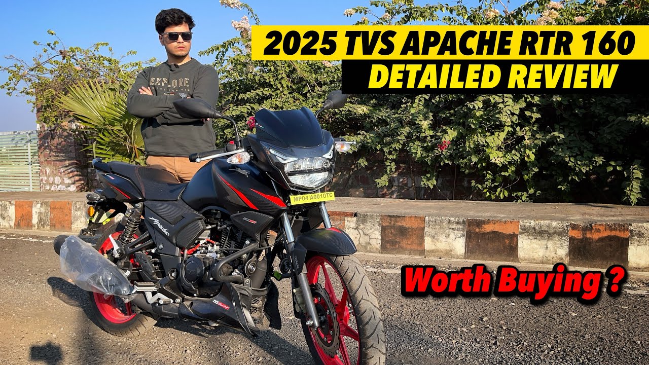 2025 TVS Apache RTR 160 2V Review | Better than Pulsar ?