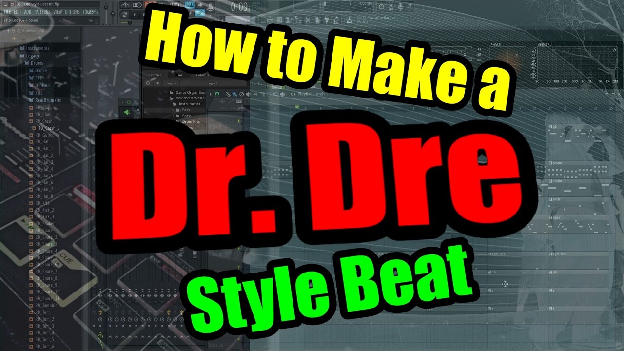 How to make a Dr. Dre type beat in FL Studio