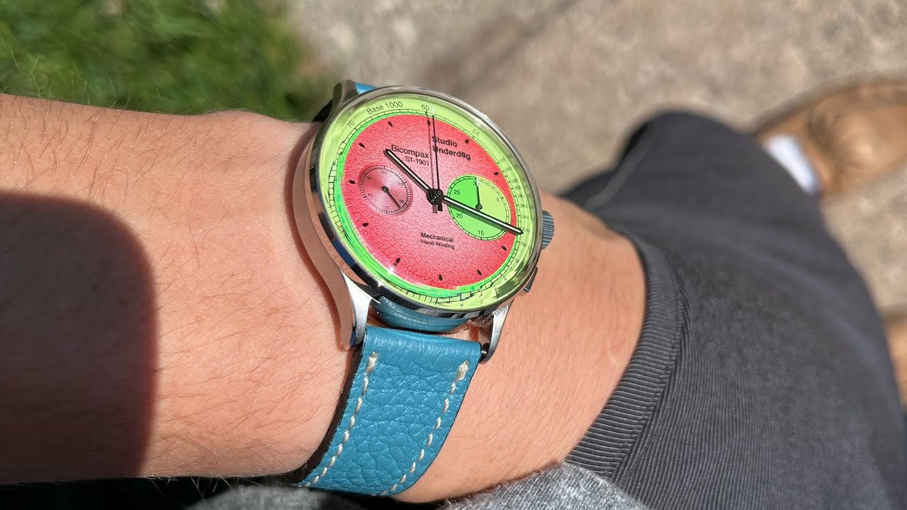 Studio Underdog Watermelon Watch Review+Straps