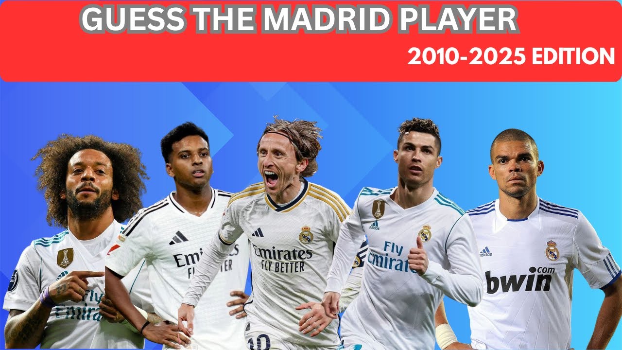 Can You Name Every Real Madrid Player from 2010 to 2025? 🤍 Ultimate Quiz Challenge!