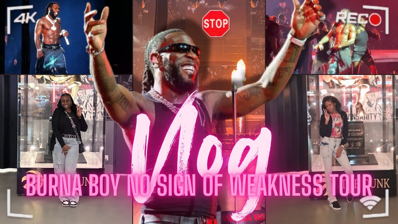 BURNA BOY NO SIGN OF WEAKNESS TOUR LIVE IN TORONTO FULL SHOW | CANCELLED? EMPTY SEATS? #VLOG #97 