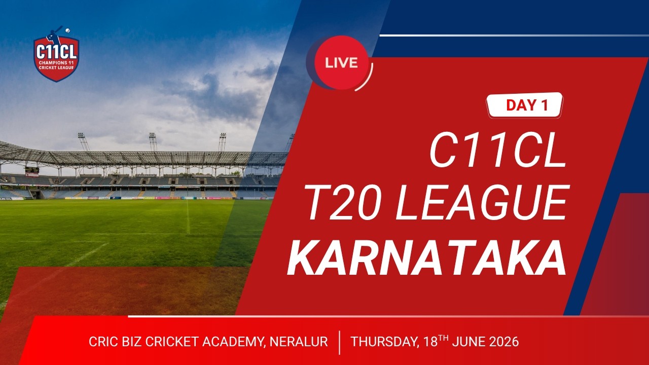C11CL T-20 Karnataka | Silicon Strikers Vs Karnataka Knights