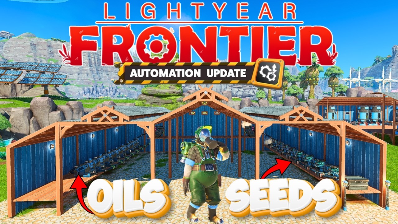 Automating-ish Seed Extractors and Oil Pressers - Lightyear Frontier: Automated Update