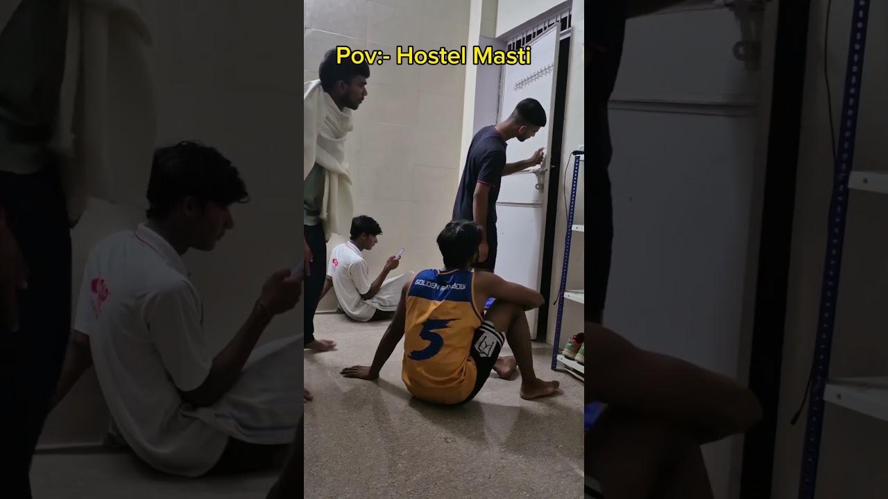 Tag your hostel masti friends.. 😂🤣 