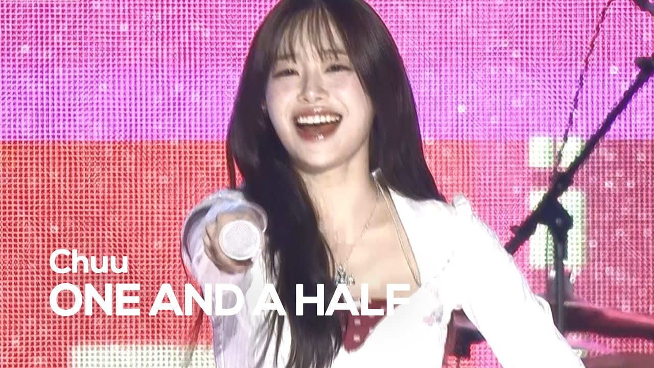 츄(CHUU) - 일과 이분의 일(ONE AND A HALF)│ 2025 it's Live 경기기후콘서트